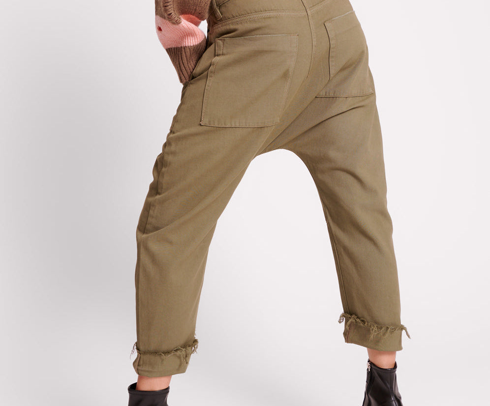 SAFARI SINNERS LOW WAIST TAPERED PANT