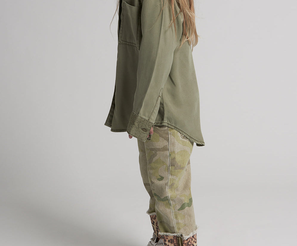 KIDS KHAKI SOHO SHIRT