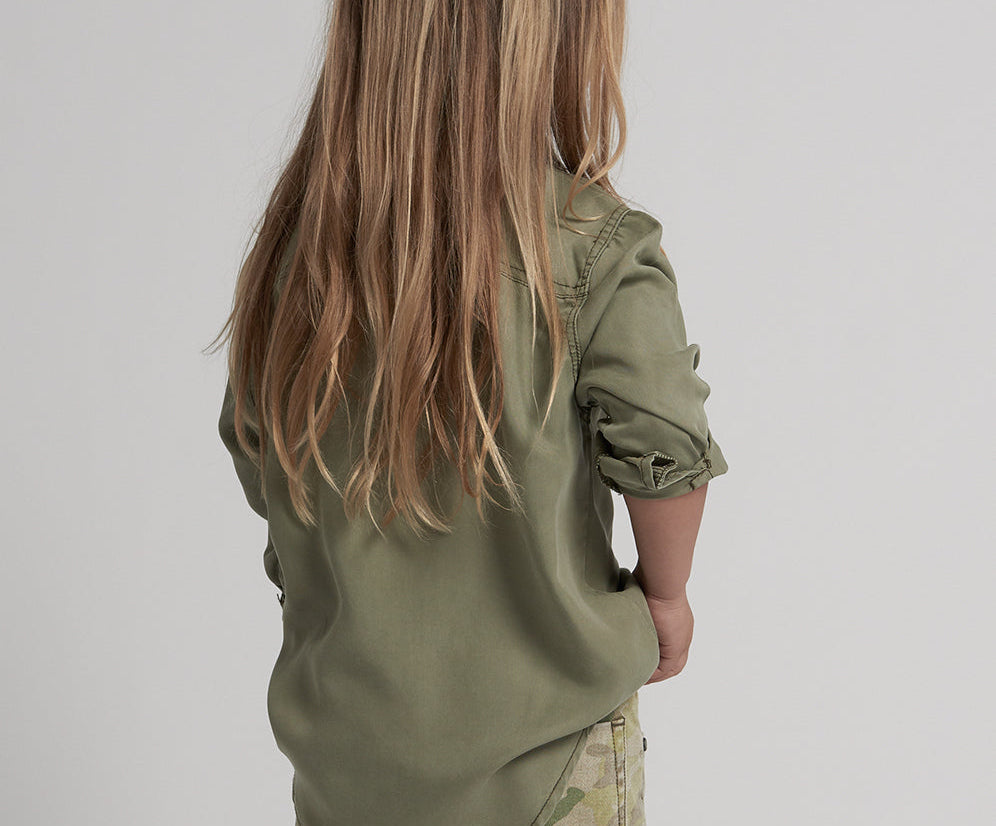KIDS KHAKI SOHO SHIRT