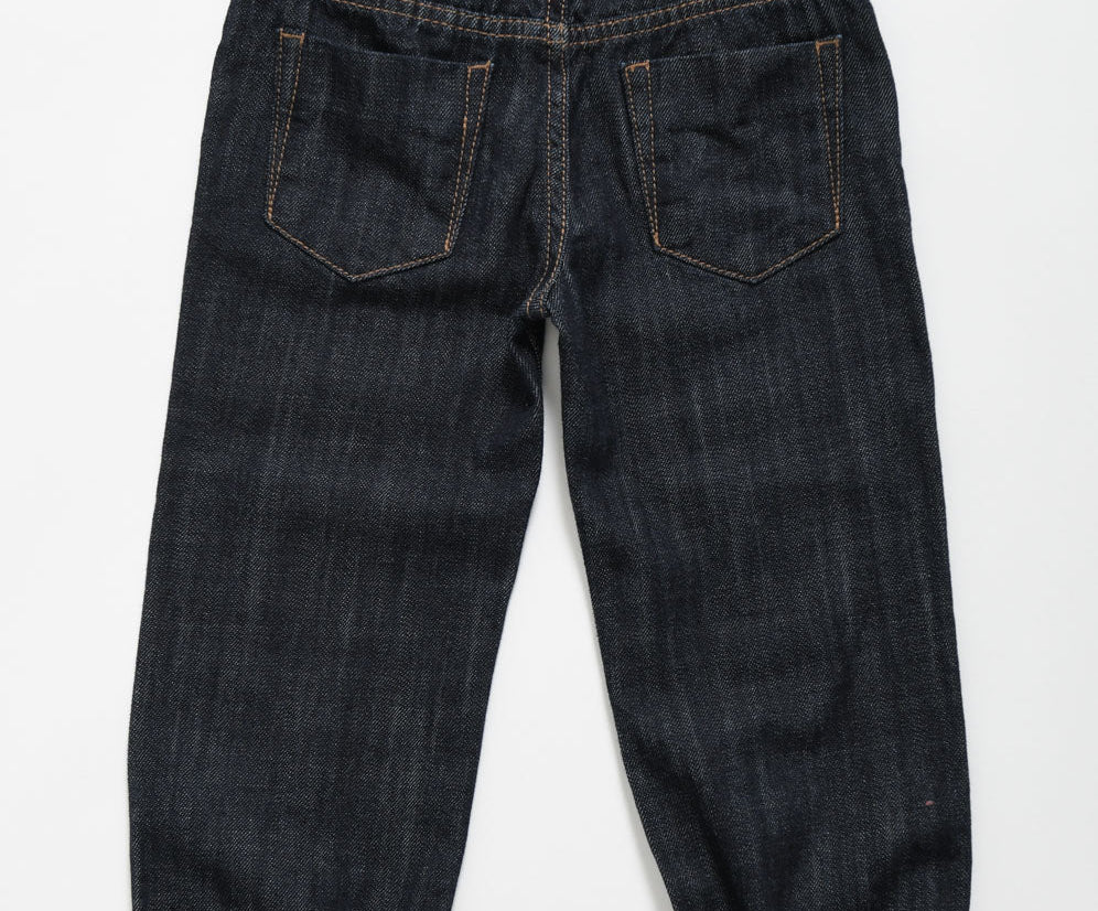 ORGANIC RAW BANDIT JEAN BLUE