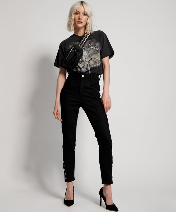 BLACK SWAN PREACHERS HIGH WAIST SKINNY JEAN
