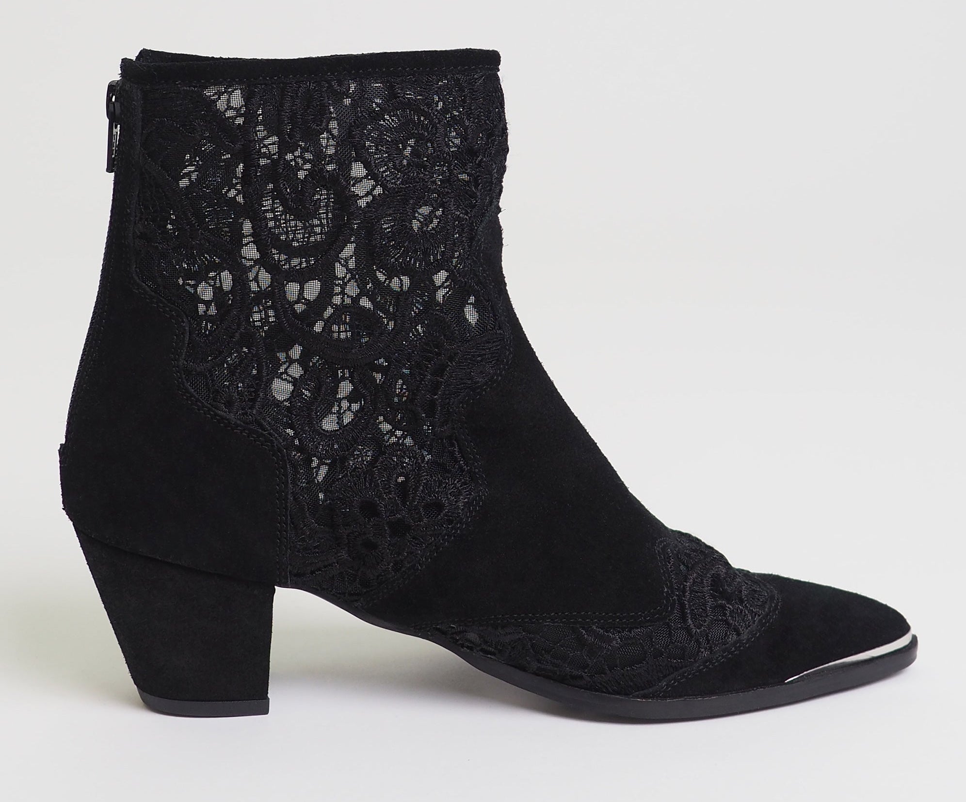 BLACK LACE SANDERSON BOOT