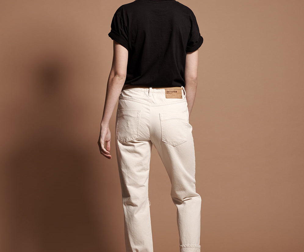 Trucker Jean in Cream Trucker Jean in Cream