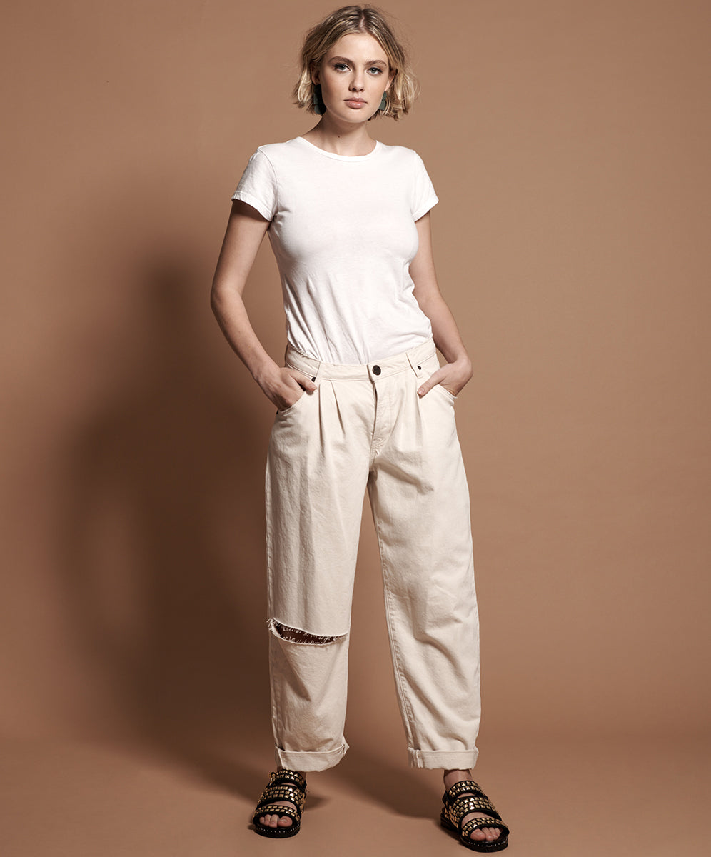 Products NASHVILLE CREAM SMITHS LOW WAIST WIDE LEG JEAN
