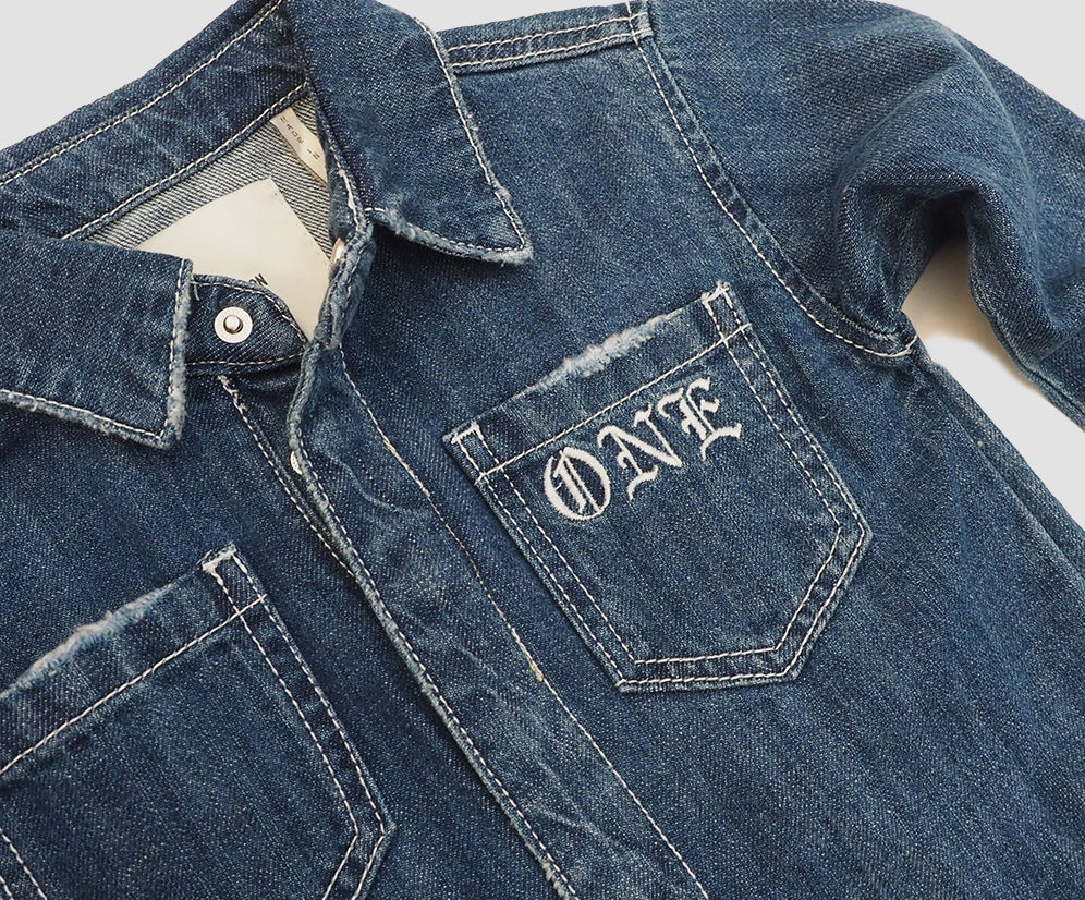 KIDS RODEO BLUE PARADISE UTILITY SUIT