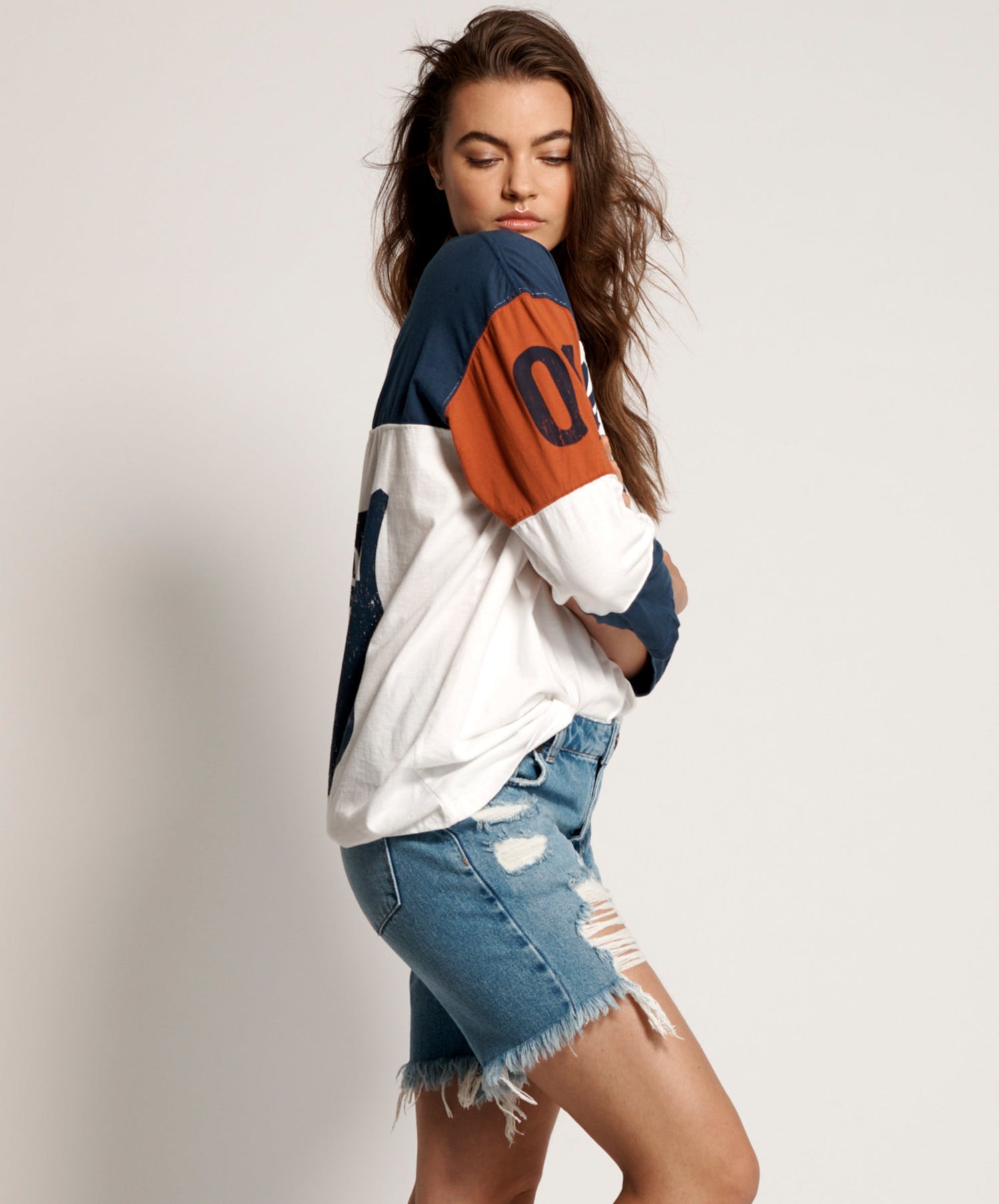Products PACIFICA STEVIES LONG LENGTH BOYFRIEND SHORT