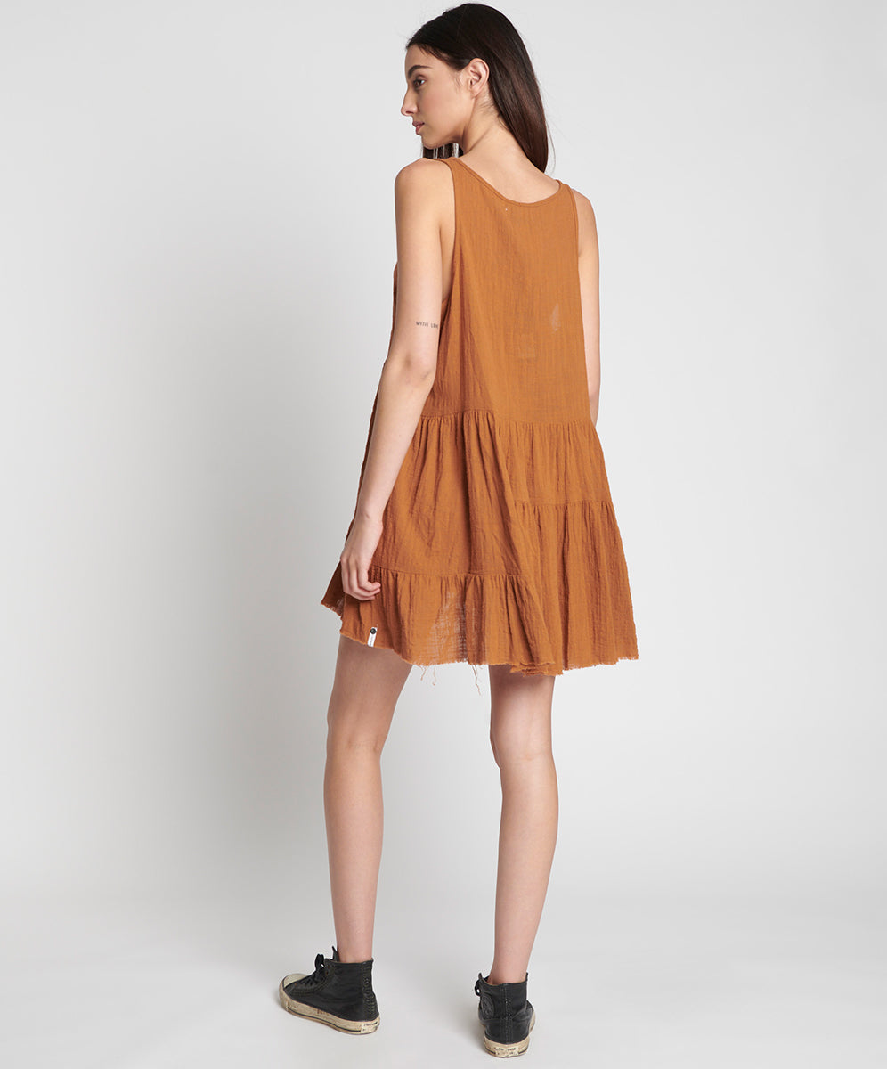 Products TOBACCO MUSLIN PINKIE DRESS