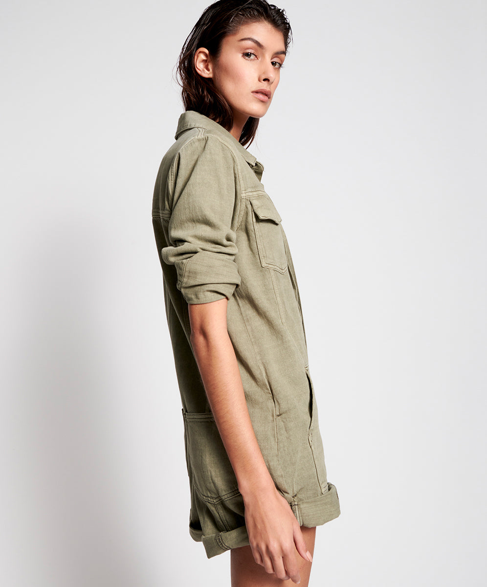 Products VINTAGE KHAKI CARGO PROPHECY JUMPSUIT