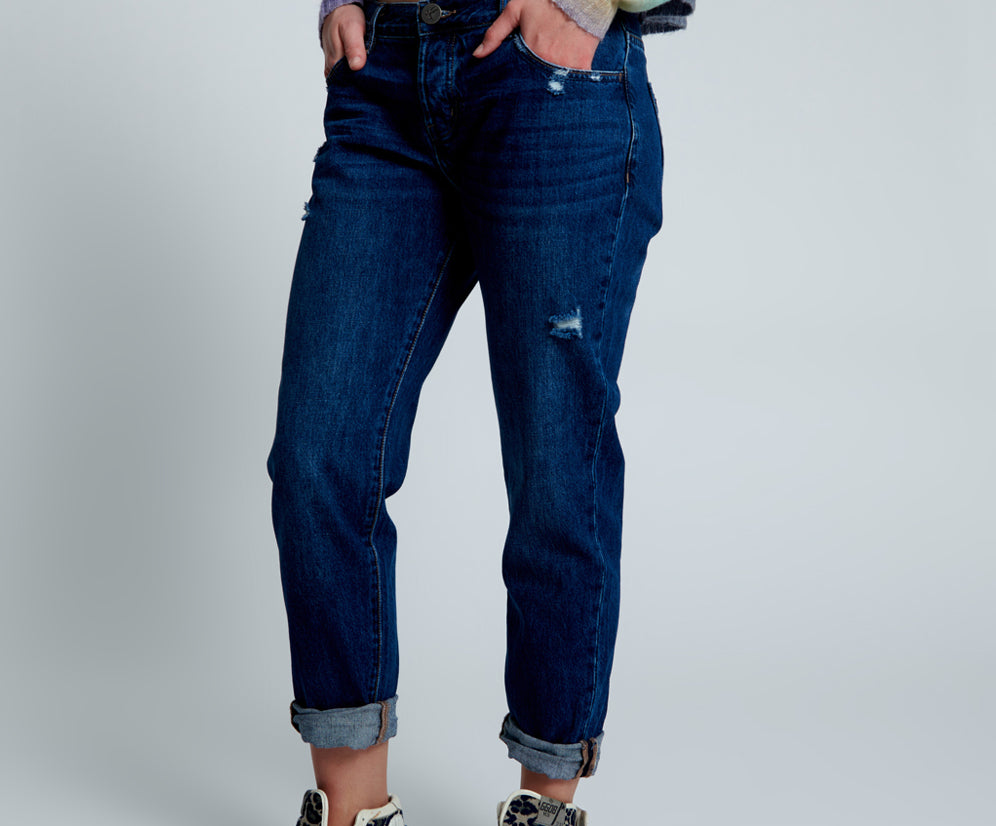 DAKOTA AWESOME BAGGIES STRAIGHT LEG JEANS