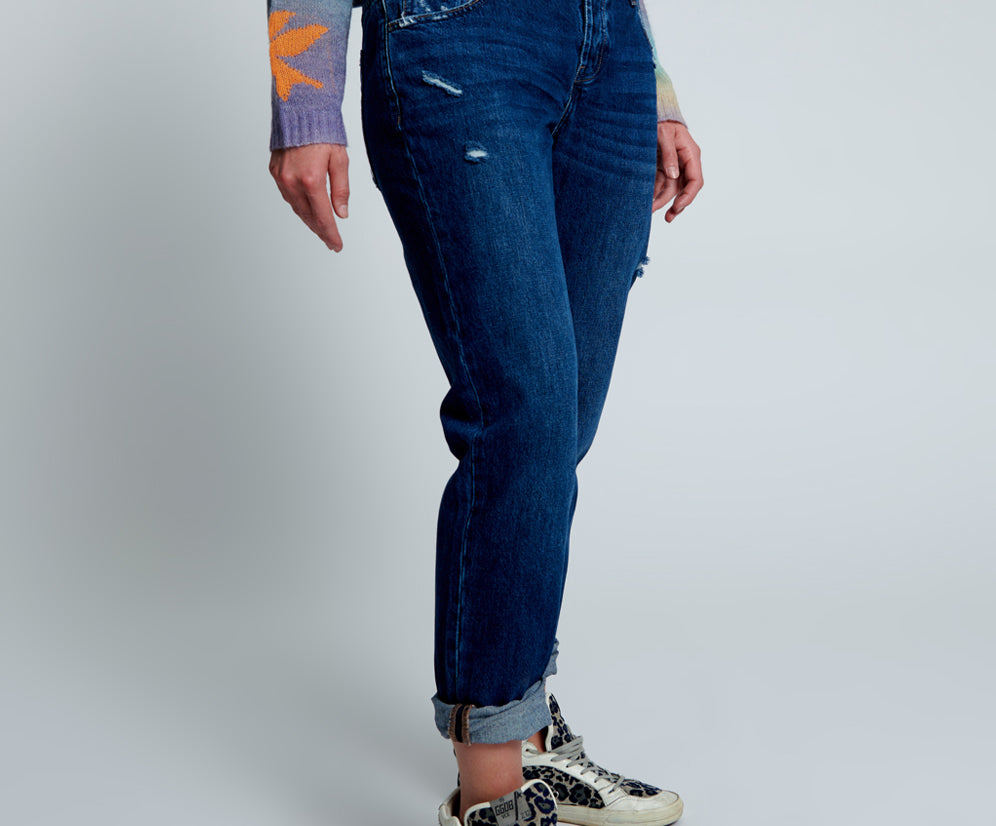 DAKOTA AWESOME BAGGIES STRAIGHT LEG JEANS