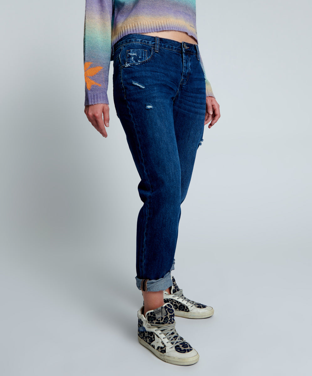 DAKOTA AWESOME BAGGIES STRAIGHT LEG JEANS