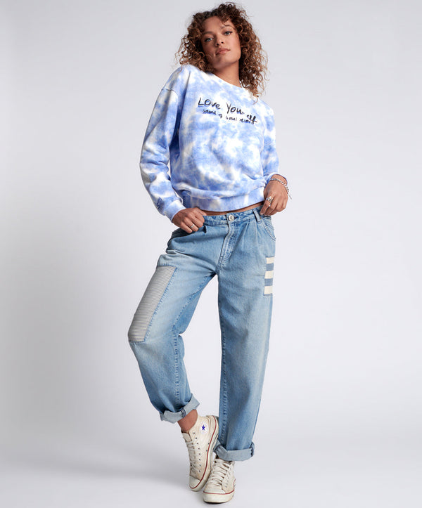 Smiths Low Waist Wide Leg Denim Jeans - Federal