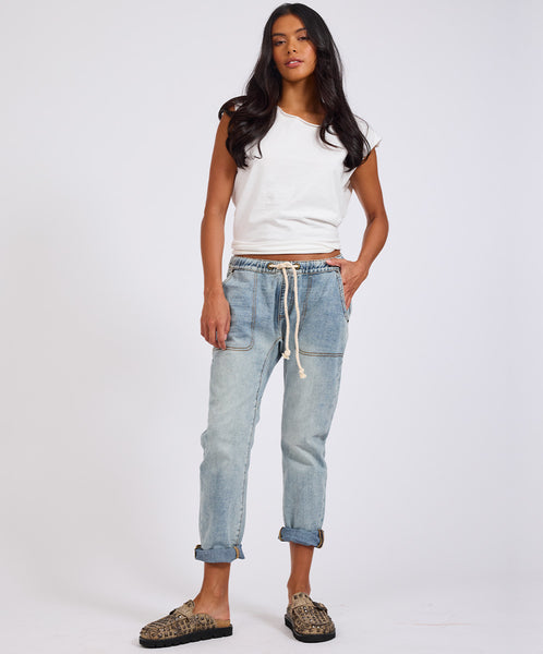 EVERYDAY I LIKE. 24SS Loose Jeans 36 ブルー EVERYDAY I LIKE Loose Jeans 36 ブルー