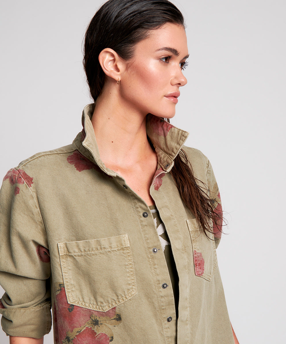 Products KHAKI HIBISCUS PARADISE OVERALL