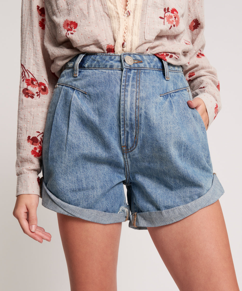 Products Streetwalkers High Waist 80S Fit Denim Shorts - Venice
