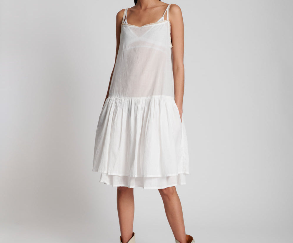 VOILE FRENCH FANTAISIE SLIP DRESS