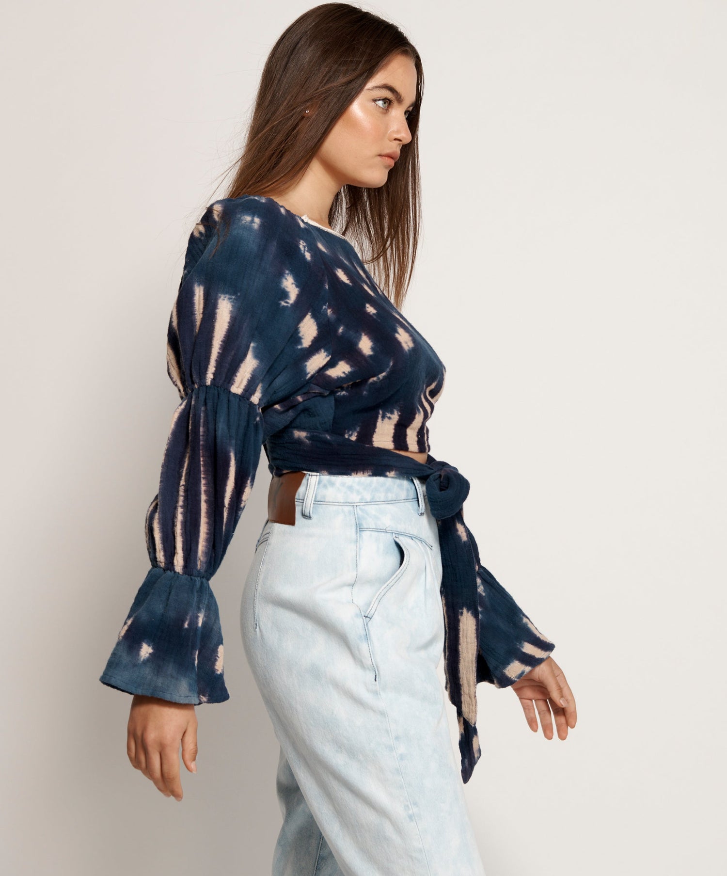 Products HAND TIE DYE SANTORINI NIGHTS TOP