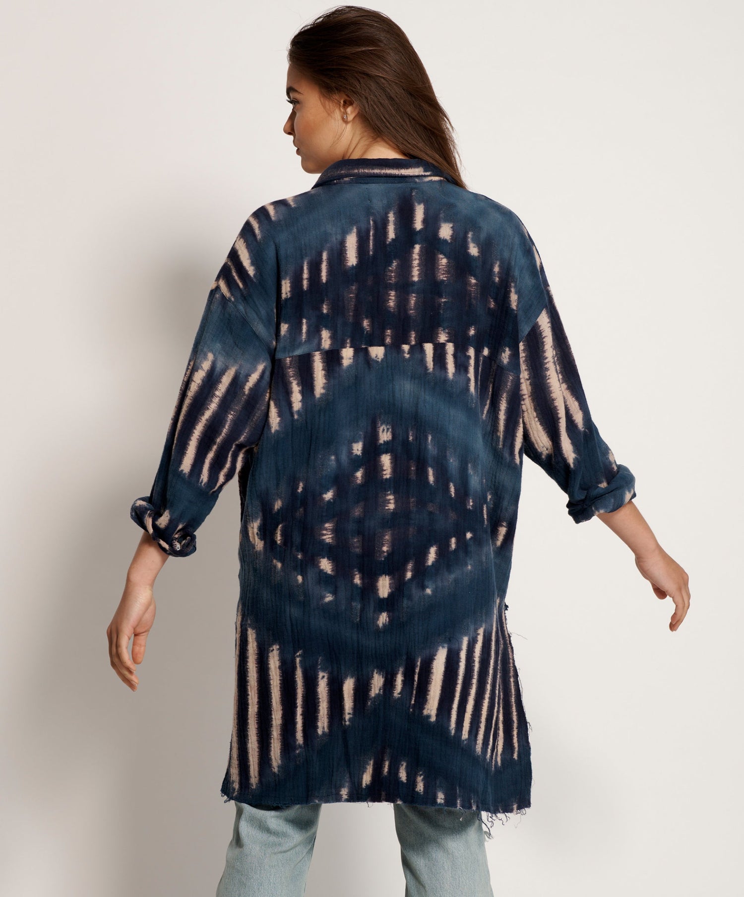 Products HAND TIE DYE SANTORINI SHIRT