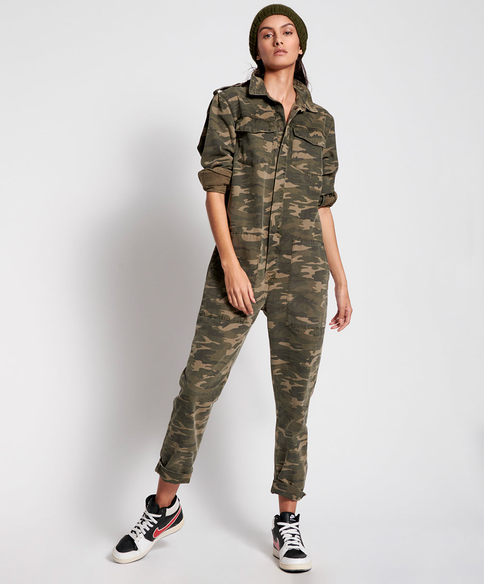 Products CAMO PARADISE UTILITY JUMPSUIT