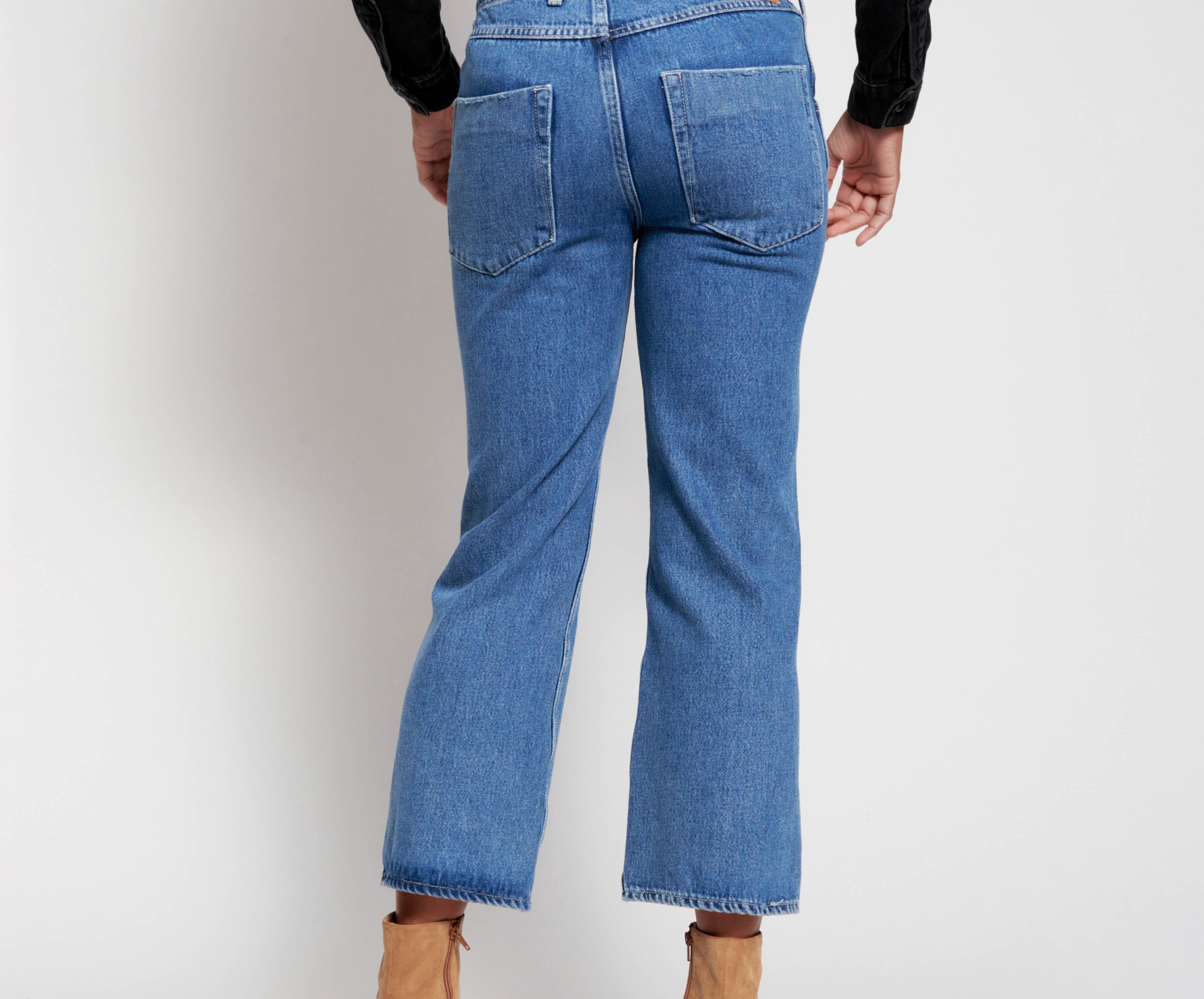 Nomad Mid Waist Jeans - Pacifica