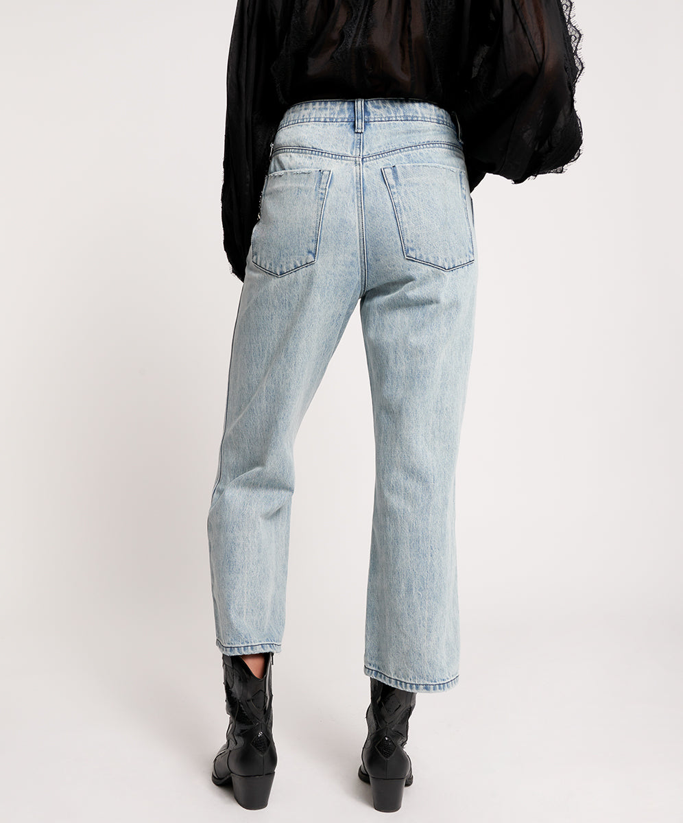 60% Off Sale Nomad Mid Waist Vintage Fit Denim Jeans - Salty Dog