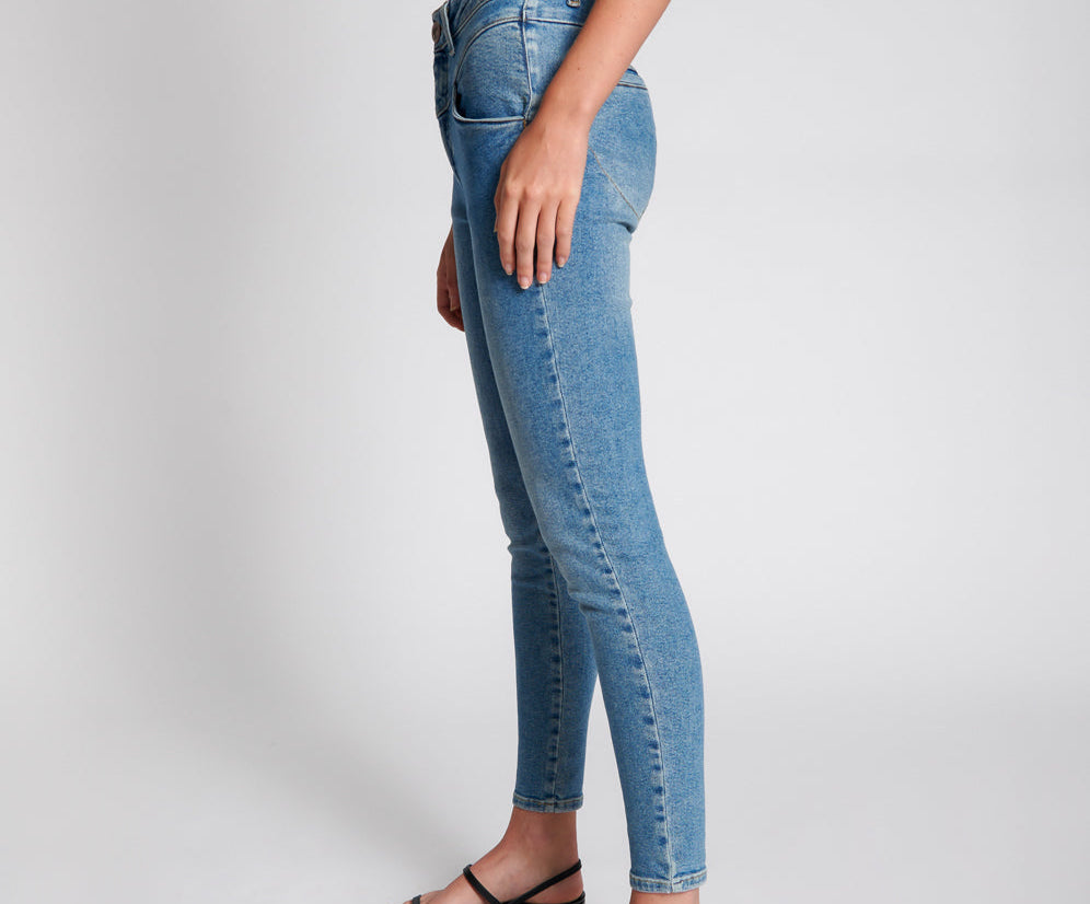 ASH BLUE PREACHERS HIGH WAIST SKINNY JEAN