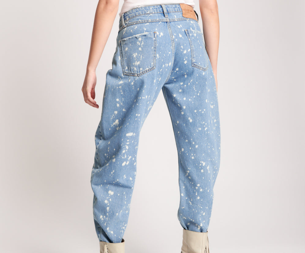 Crusaders High Waist Denim Jeans - Royal Salt