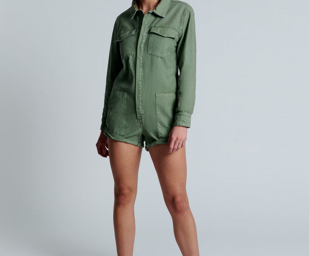 SUPER KHAKI CARGO PROPHECY JUMPSUIT