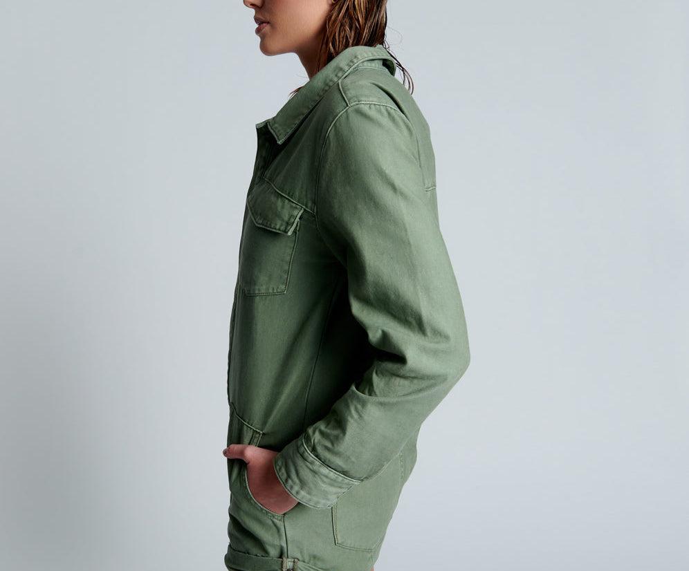 SUPER KHAKI CARGO PROPHECY JUMPSUIT