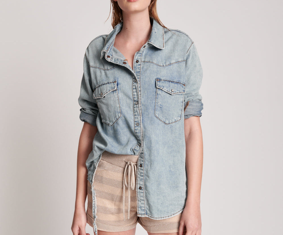 New Mexico Knit Shorts - Silver