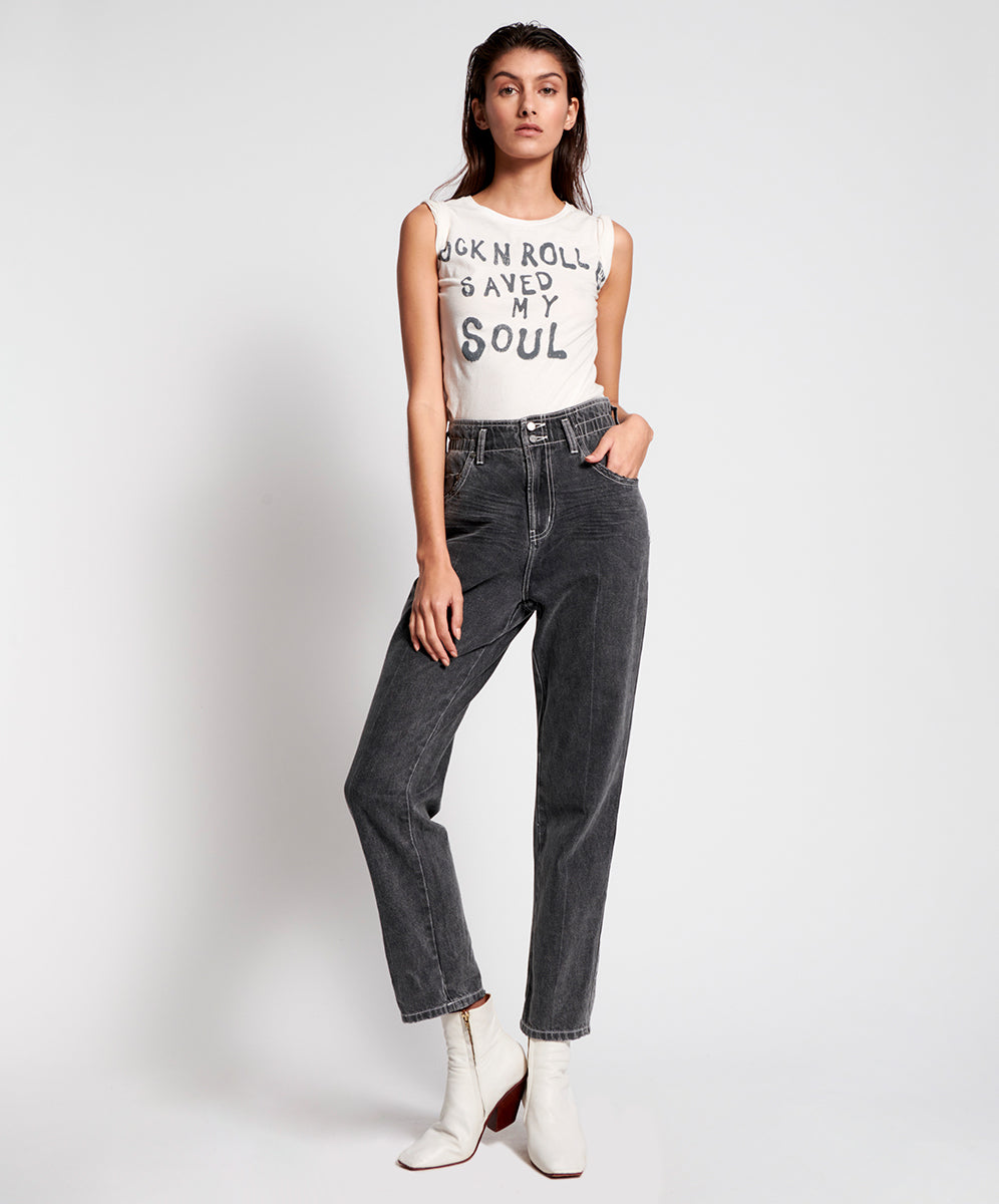 60% Off Sale Pioneer Vintage 80S Fit High Waist Denim Jeans - Double Bass