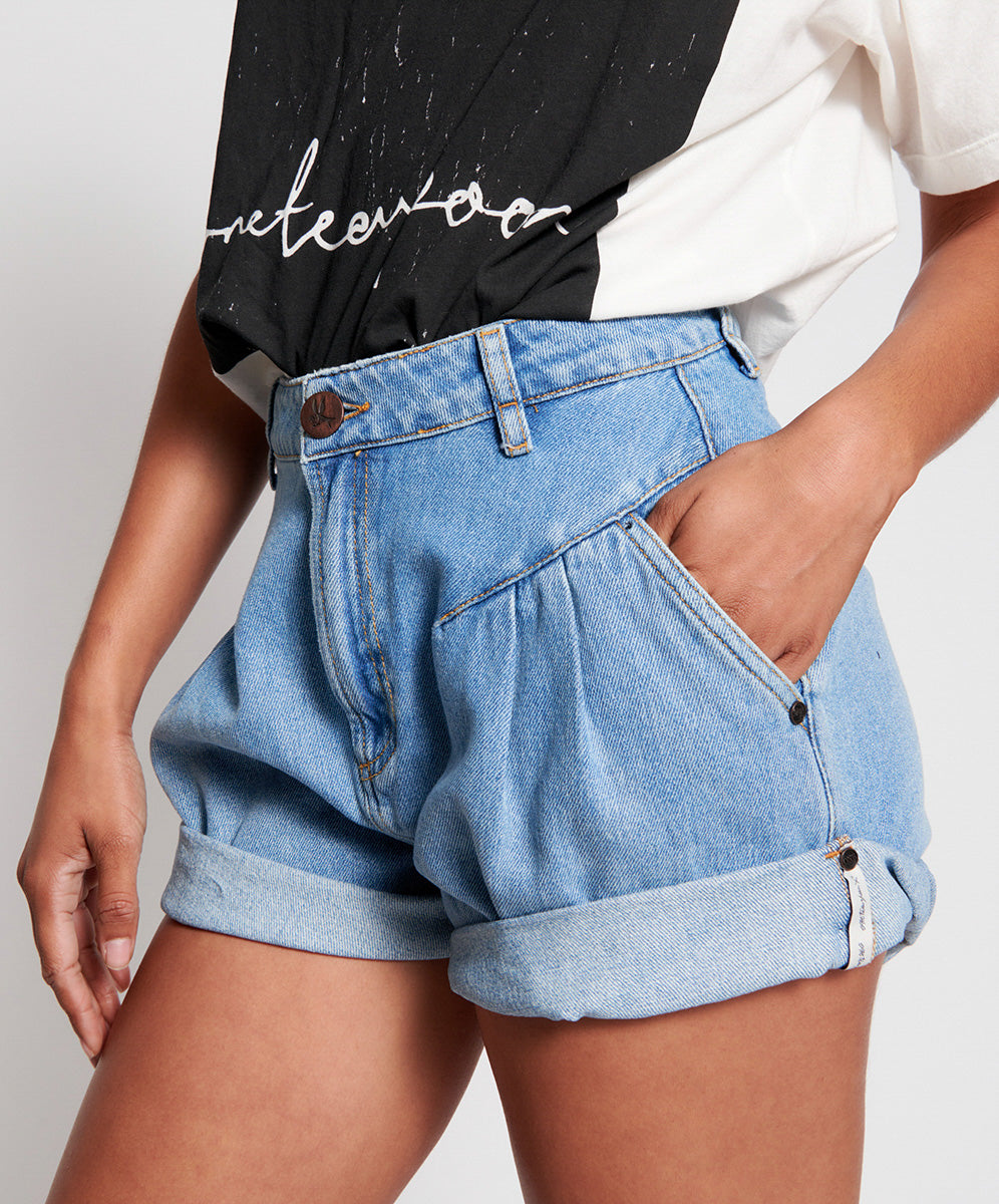 Products PACIFICA STREETWALKERS HIGH WAIST 80S SHORT