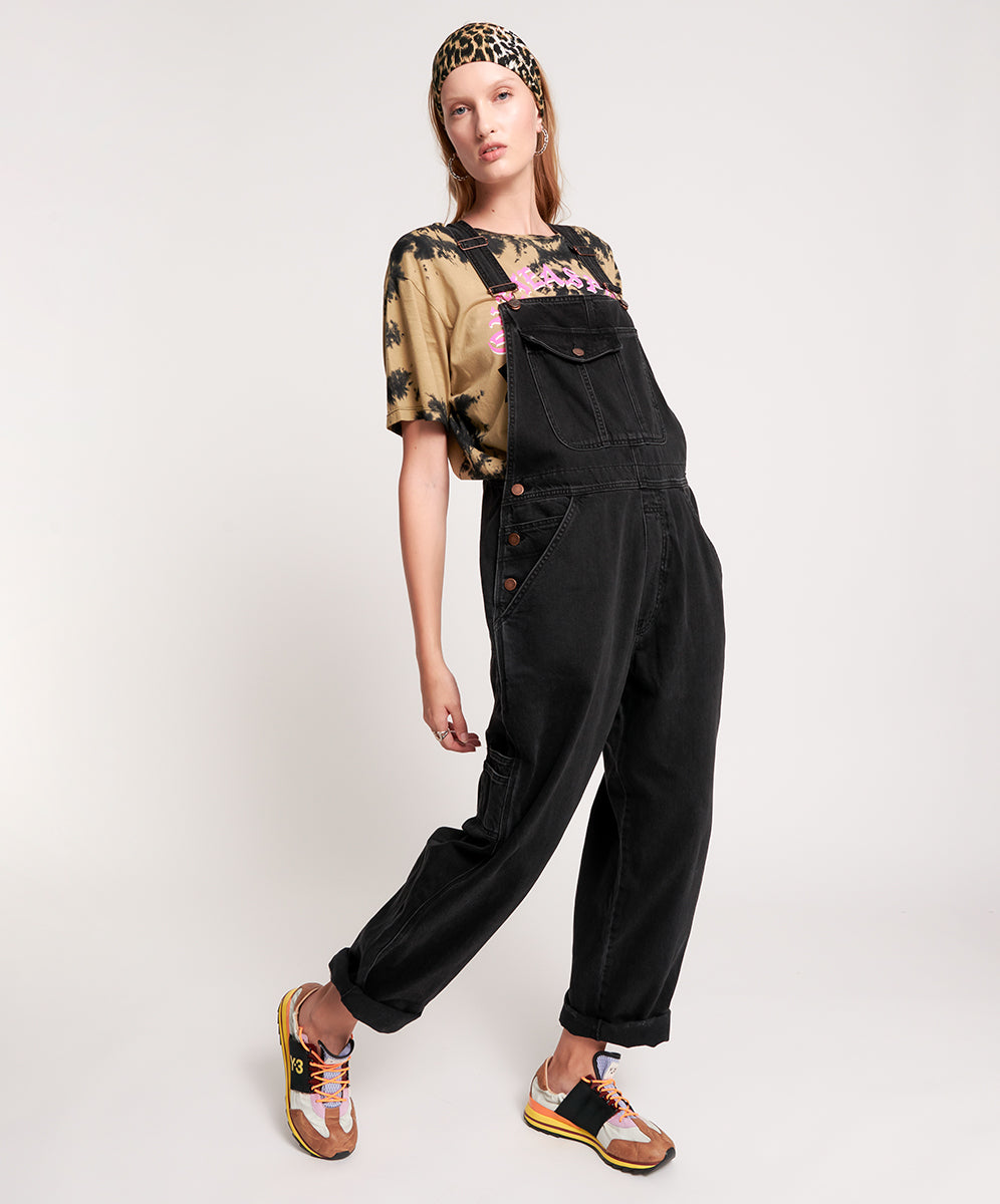 Products WORN BLACK STANTON ST OVERALLS