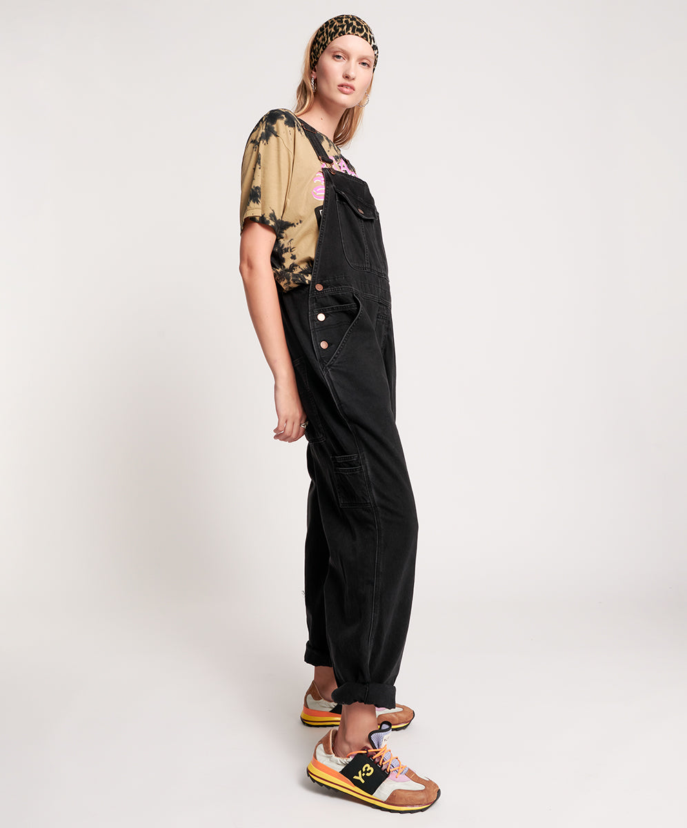 Products WORN BLACK STANTON ST OVERALLS