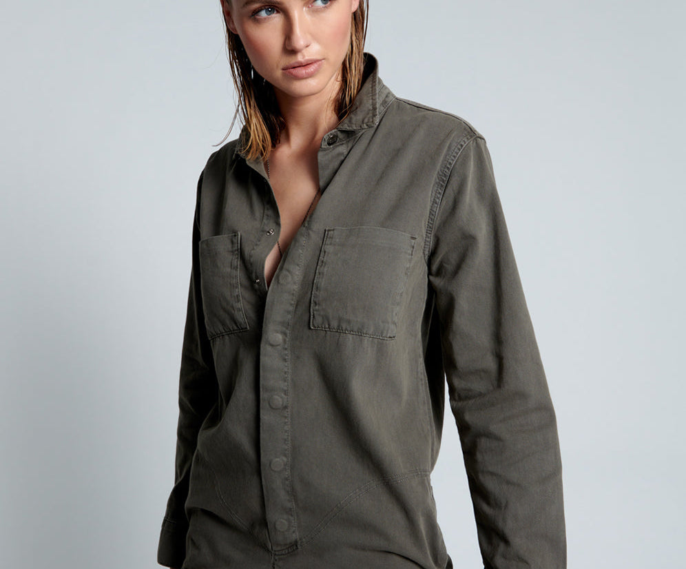 DARK KHAKI PROPHECY JUMPSUIT