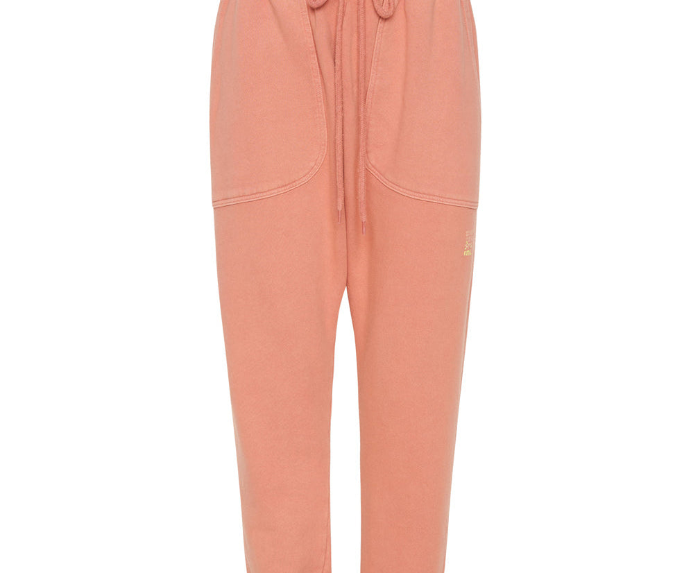 WORN PINK CARGO SWEAT PANTS