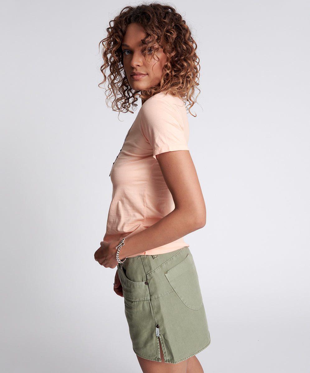 Products SHERBET BOWER BIRD ORGANIC FITTED TEE