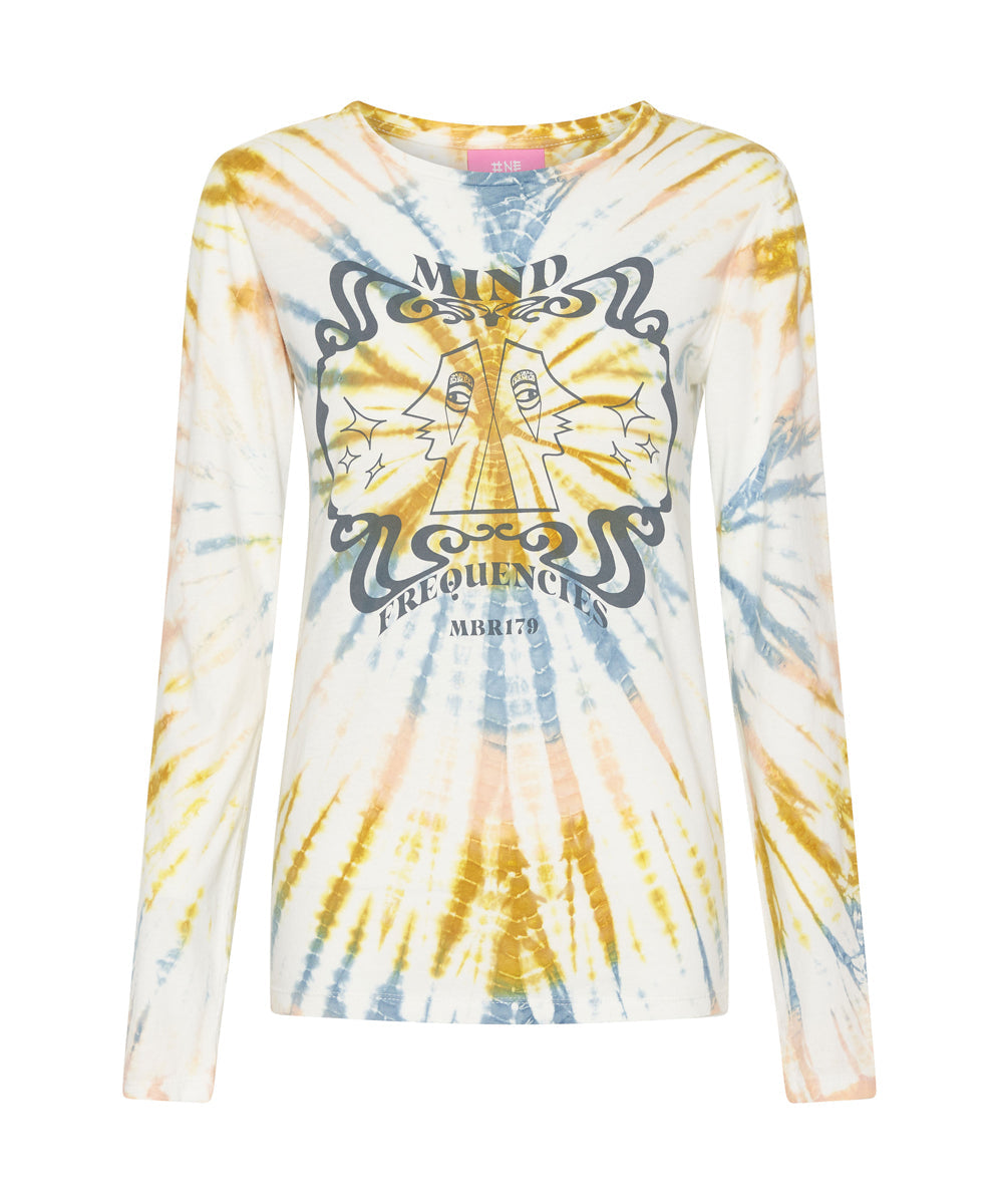 Products MOBLACK MIND FREQUENCIES FITTED FERN LONGSLEEVE TE