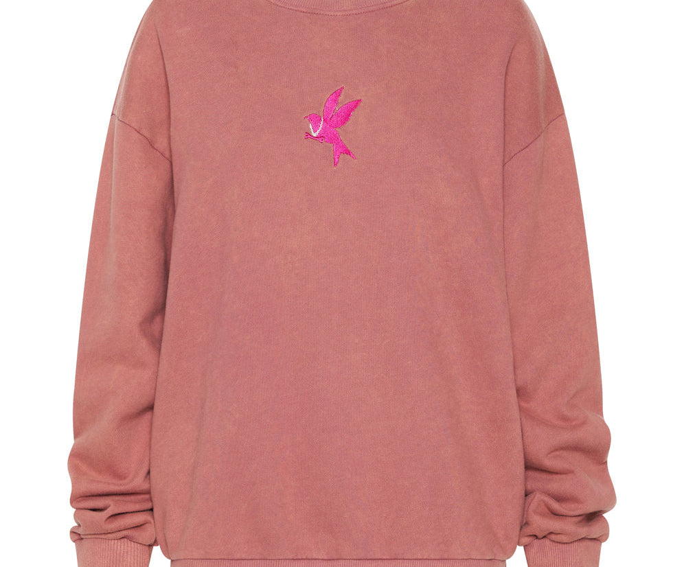 ONETEASPOON BOWER BIRD LOGO SWEATER