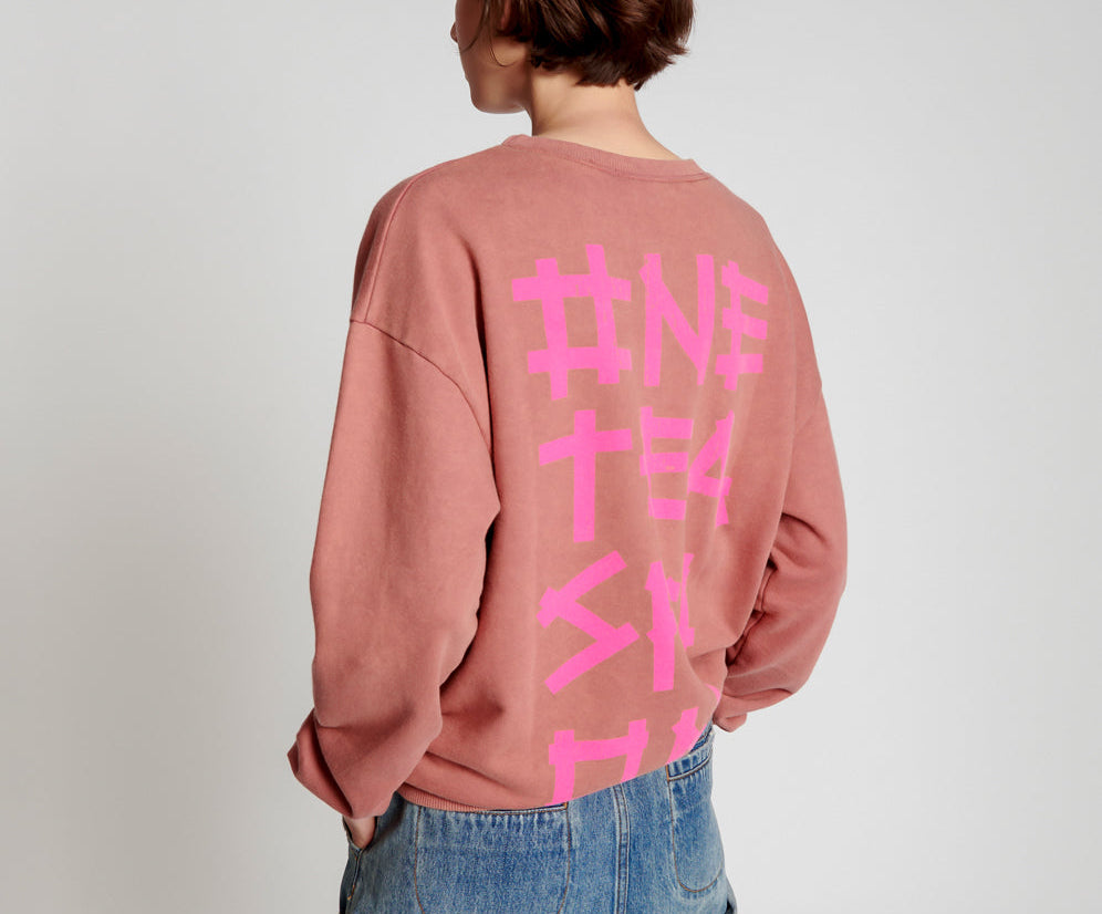 ONETEASPOON BOWER BIRD LOGO SWEATER