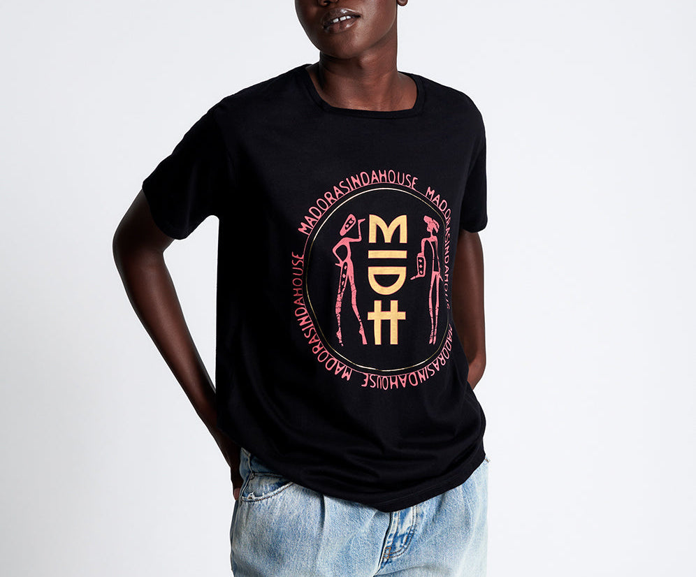 MIDH GOLD LYRICS ORGANIC UNISEX TEE