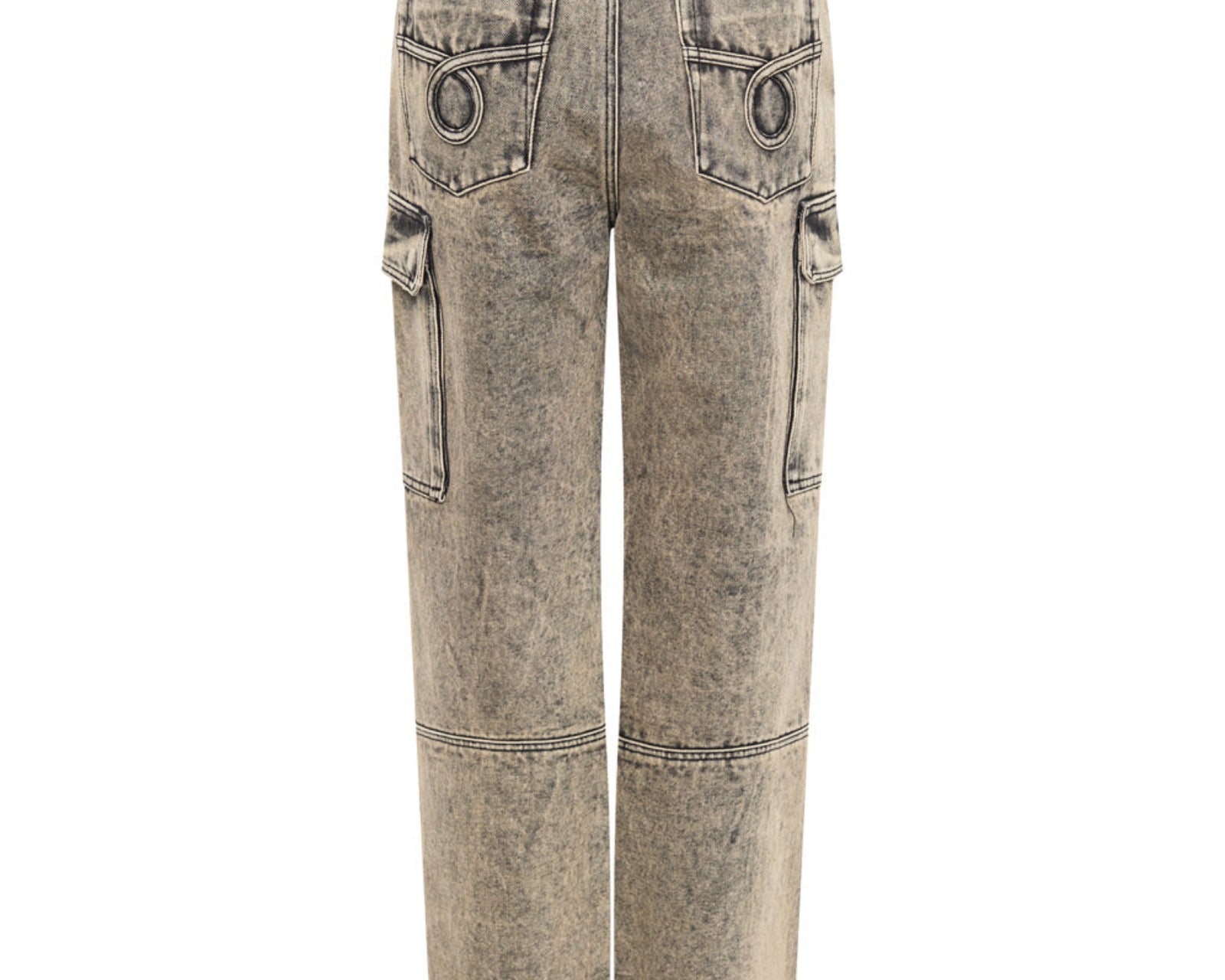 Cargo Motion Denim Jeans - Rust