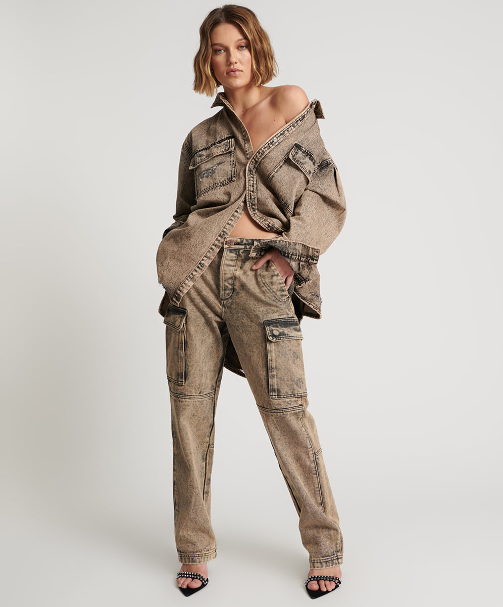 Future Classic Cargo Motion Pants - Rust
