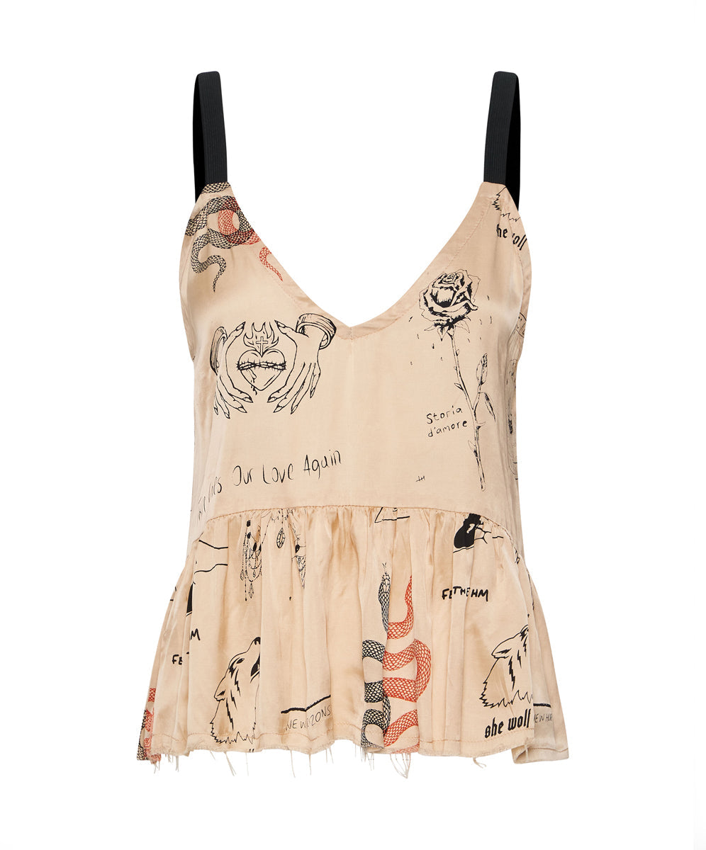 Products TATTOO RUNAWAY CAMI