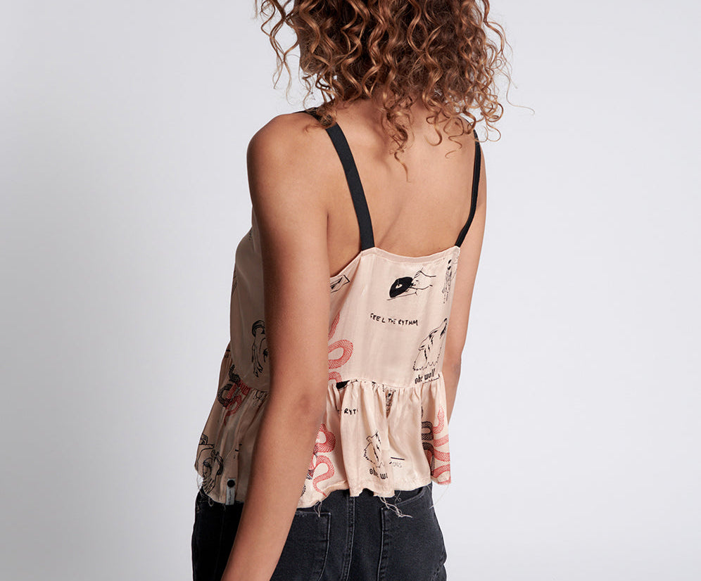 TATTOO RUNAWAY CAMI