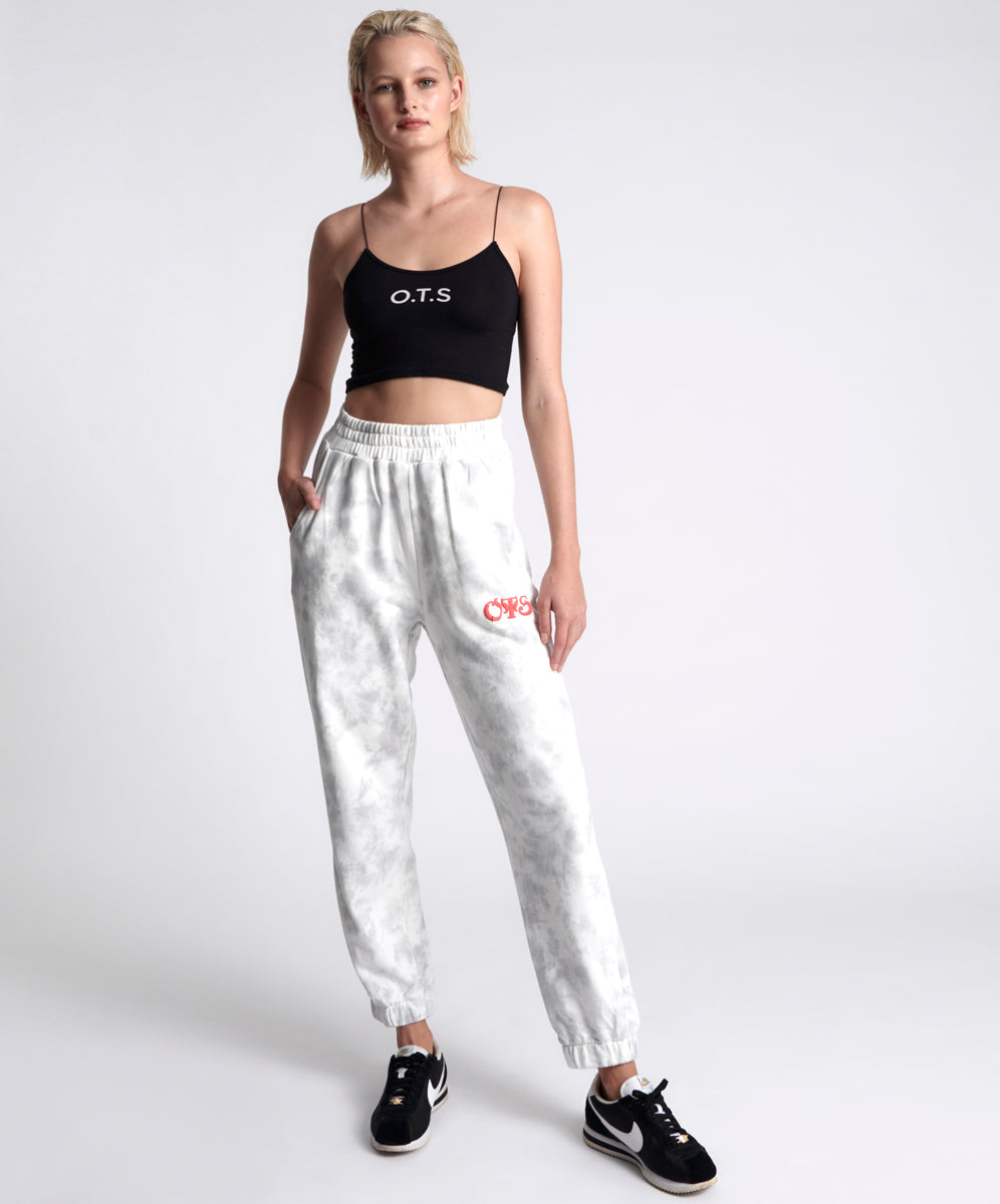 Products OTS HIGH WAIST KICK PANTS WHITE