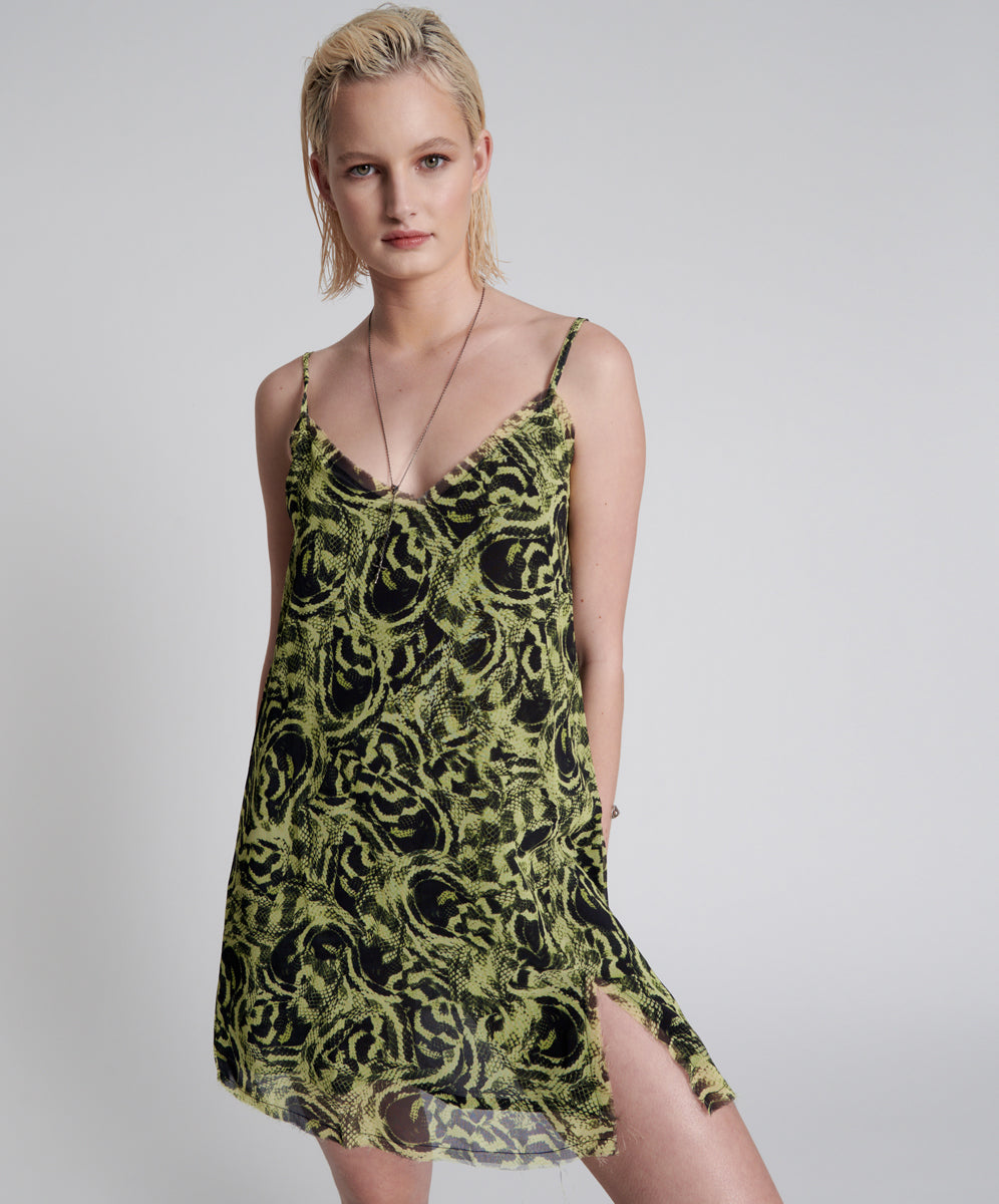 Products MYSTERIOUS SNAKE EYE SLIP DRESS