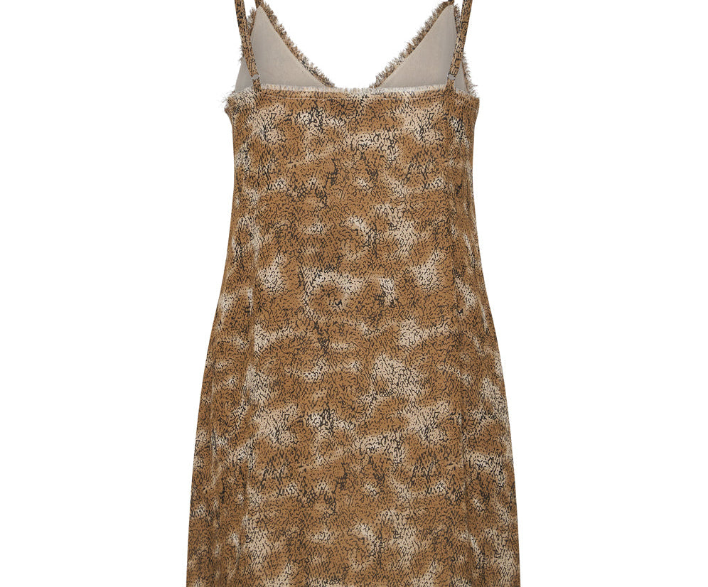 MYSTERIOUS SNAKE SLIP DRESS