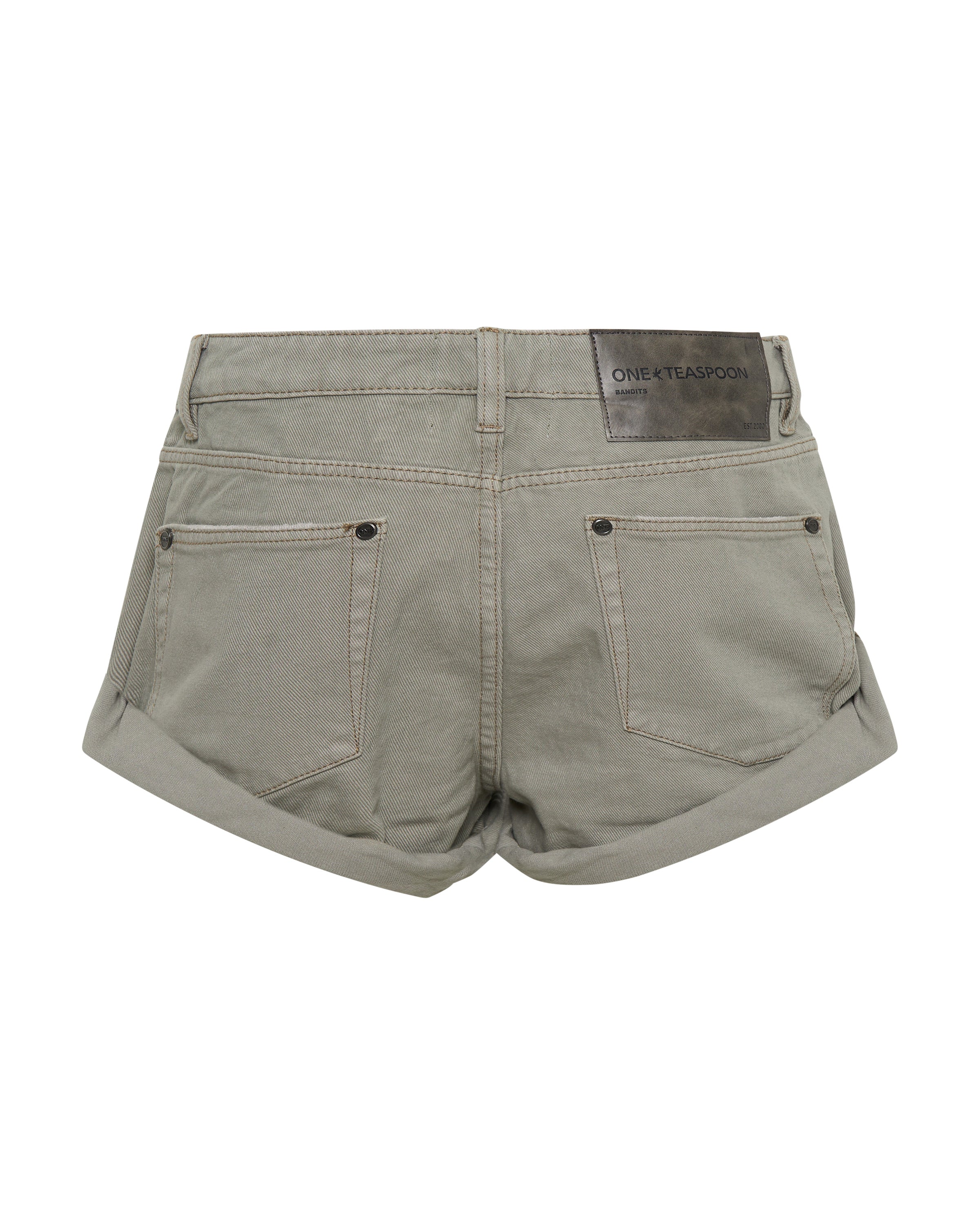 One teaspoon khaki shorts store