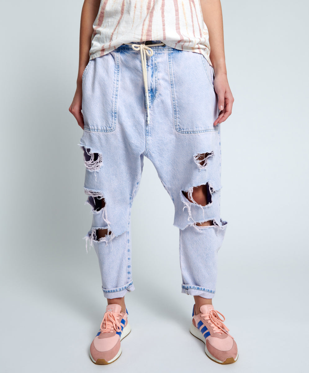Products PURPLE HAZE SHABBY KINGPINS BOYFRIEND JEANS